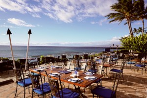 Kamuela Provision Company Ocean Front Table